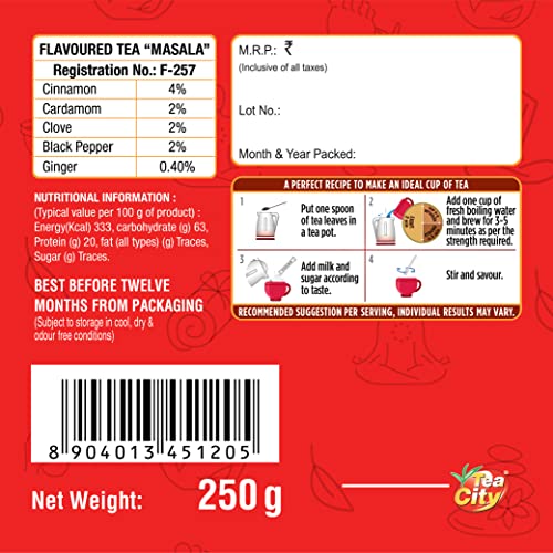 Té Masala Premium 250g con Especias Naturales miniatura 2