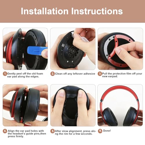 Repuesto Almohadillas Audífonos Compatibles con Beats Studio Pro, Almohadillas Dune miniatura 7