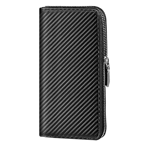 Large Wallets for Women Zip Around Ladies Clutch Long Wallets