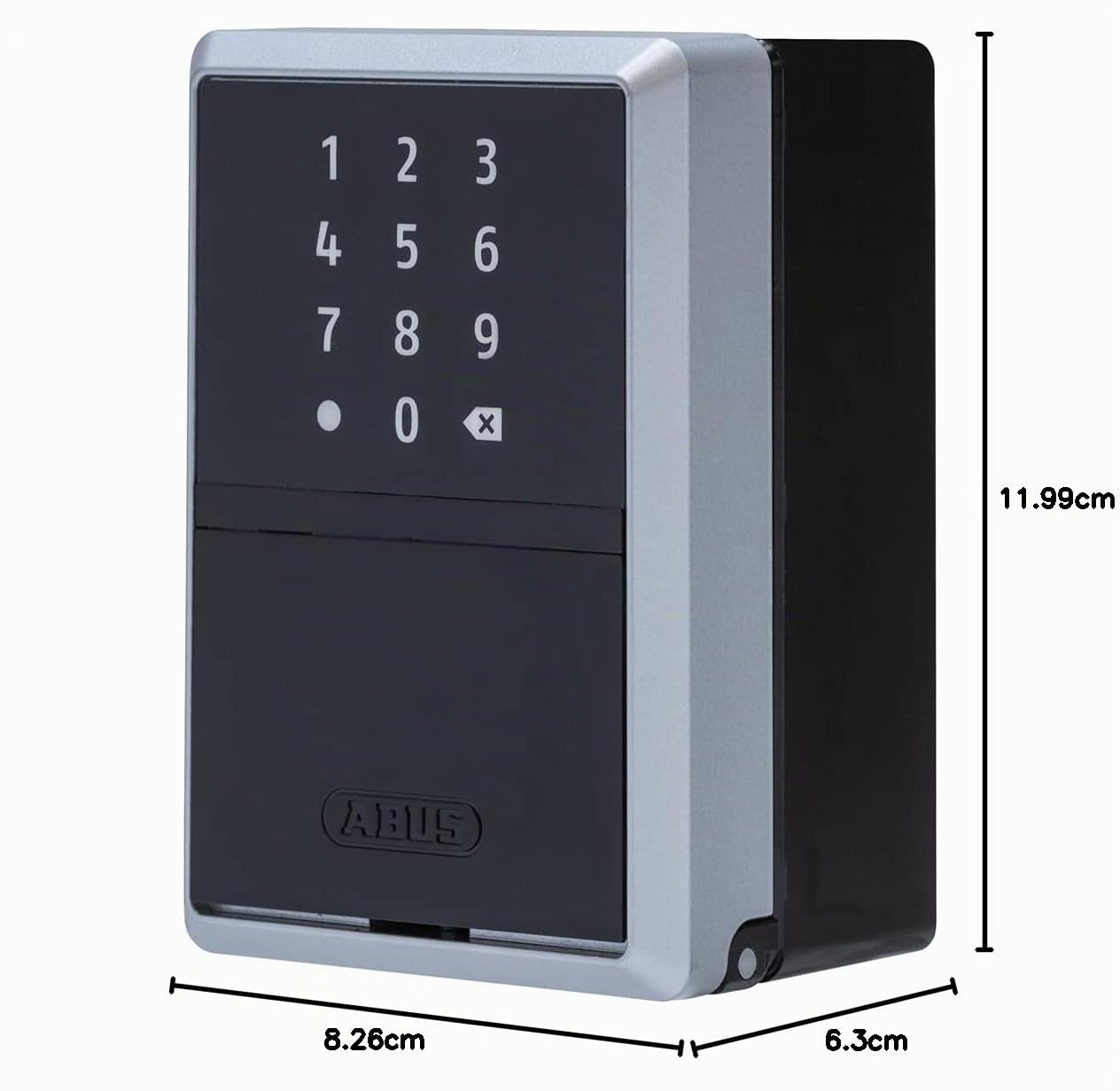 ABUS Boîte à Clés Connectée 787 - Pour 20 Clés, App Smartphone | Détection de mouvement intelligente PIR, vision nocturne, contrôle par app, compatible intérieur et extérieur