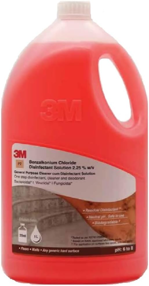 General Purpose Cleaner Solution P2, All-purpose Cleaners for Glass, Floor, Plastic, Stainless Steel, Fast Cleaner with Pleasant Fragrance (5L, Pack of 1)