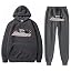 Boss Tracksuit Mens Full Set Dark Gray