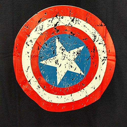 Camiseta Capitão América Adulto Com Mascara Vingadores GG - 48