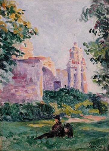 Impression sur toile Maximilien Luce de haute qualité au format 60x90cm