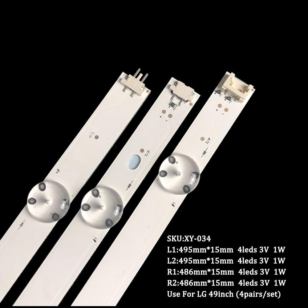 Bande De Rétro-éclairage LED Pour 49UH6500 49UH650V 49UH661V