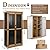 Outdoor Storage Cabinet Waterproof with Shelves, Outside Cabinets Weatherproof, Patio Backyard Pool Garden Garage Storage Cabinet Storage Shed Tool Organizer
