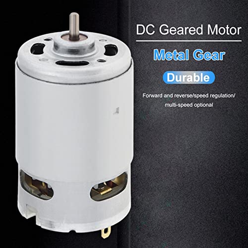 Motor eléctrico RS550 DC 16.8V sin engranaje para mantenimiento 6