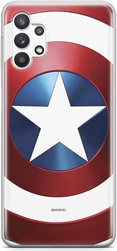 Miniatura 13 de ERT GROUP Funda para Samsung A32 5G Original y Oficial Marvel Patrón Capitán América 006 perfectamente adaptado a la forma del teléfono móvil