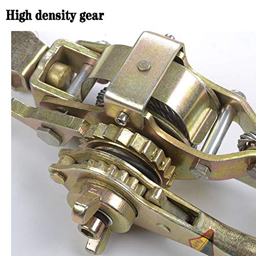 Winche manual resistente 2/3 toneladas con cable 1.5 m miniatura 5