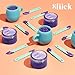 Sliick At Home Waxing Kit for Women – Acai Berry Scent, Hard Wax Kit for Hair Removal, Microwave Melting Cup, Applicator & Beads, At Home Wax Set