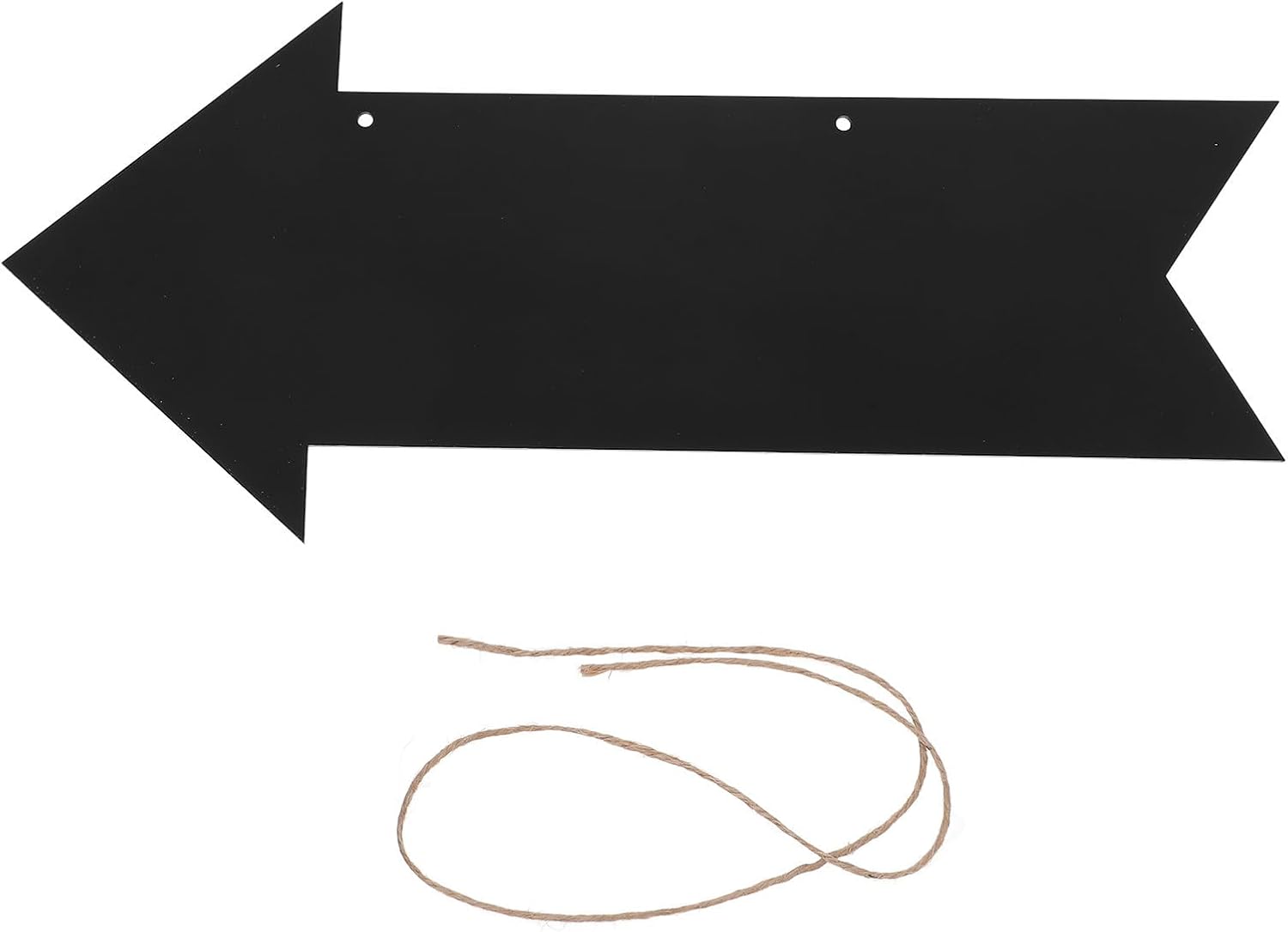 Sign Chalkboard to Easy and Design Hang Chalk Decorative, Compatibility Black Acrylic Hanging Arrow with Double-Sided for Wall, for Classrooms, Cafes, Weddings, and Party