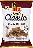 Utz Kettle Classics Gourmet Dark Russets Potato Chips 8 oz. Bag (3 Bags)