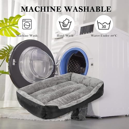 DogBaby Orthopedic Dog Bed, Dog Beds for Large Dogs, Washable Dog Bed Comfortable and Breathable Dog Bed Medium, Soft Cotton Large Pet Bed with Nonskid Bottom - Image 5