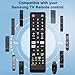 2 Pack Universal Remote for Samsung TV Remote Control with Prime Video, Netflix, Rakute TV Button, Samsung Remote Controls for Smart TV LCD UHD LED Hdtv QLED 3D 4K 8K TVs All