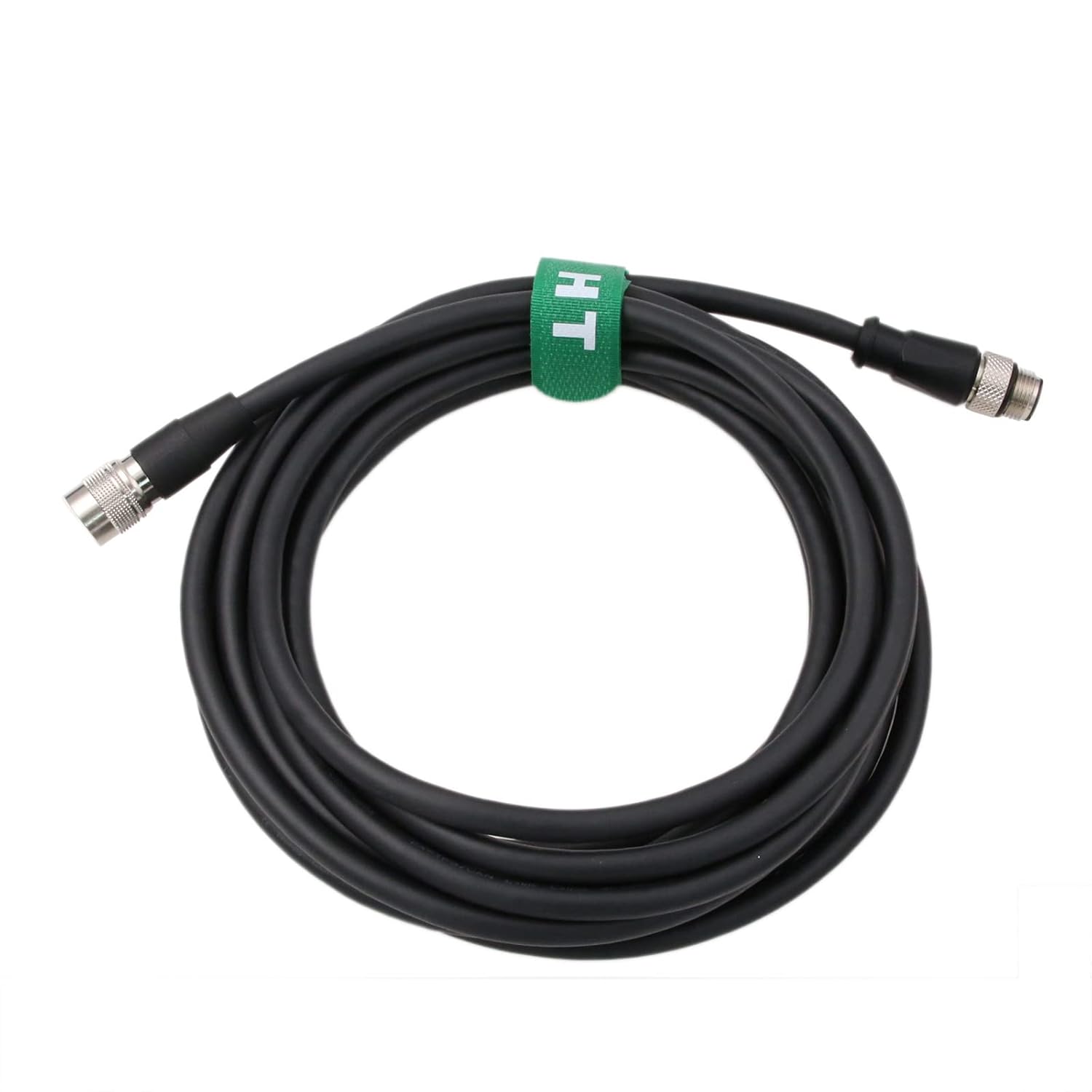 GPIO Cable for Basler Racer Runner GigE Camera M12 D-Code 4 pin Male to Hirose 12 Pin Female 5M