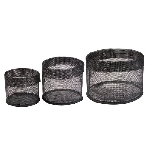 Rangement en maille carrée InterDesign Una gain de place bac blanc