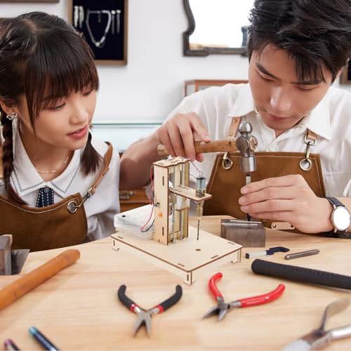 Mini perceuse de bureau en métal stable pour perçage vertical précis - 7