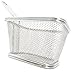 Stainless Steel Mini French Fries Basket Square Fryer Baskets, FDA Grade Kitchen Cooking Tool Food Presentation Tableware (Large 5inch 2pcs pack)