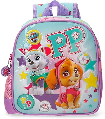 Mochila preescolar adaptable a carro Patrulla Canina Girl Pup