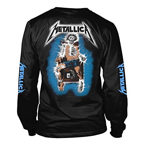 Metallica Men's Ride The Lightning Long Sleeve T-Shirt Black | Officially Licensed Merchandise3