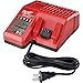 Milwaukee M12 & M18 Replacement Multi-Voltage Battery Charger - Charges Compact Batteries In 30 Minutes And Extended Capacity Batteries In 60 Minutes Power Tool