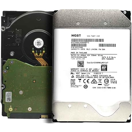 HGST Ultrastar He10 10TB SATA Enterprise Hard Drive [Renewed]