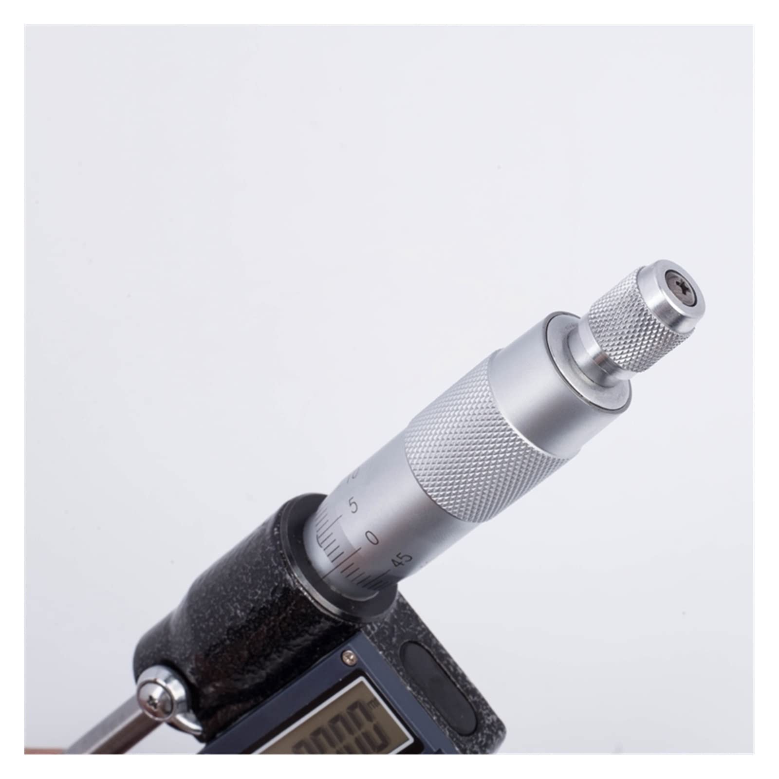 Mikrometer, 0,001 mm elektronisches Mikrometer 0-25 digitaler Außenmikrometer Mikrometer-Bremssattel Messmesser Carbidspitze mit Datenausgang