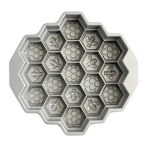 Forma P/Bolo - Honeycomb Pull Nordic Ware Dourado No Voltagev