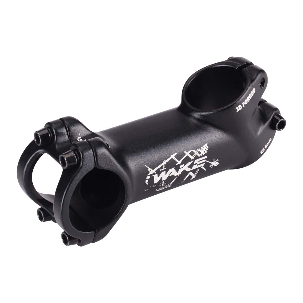 TRIWONDER Attacco Manubrio Regolabile Bici 31,8mm 25,4mm Prolunga e Alza Manubrio con Adattatore per MTB Bici da Corsa, Strada e Città (45° - Lunghzza 90 mm (31,8 mm