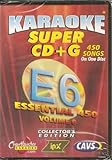CHARTBUSTER SUPER CD+G Volume #6 - 450 CDG Karaoke Songs Playable on CAVS System or on your PC DVD player using Windows.