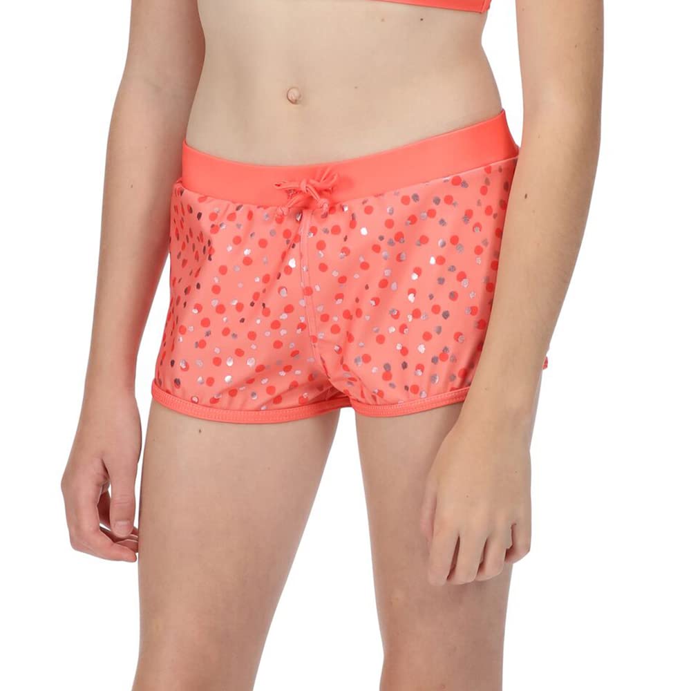Regatta Kids Hosanna Shorts Fusion Coral Dot 15-16 Years