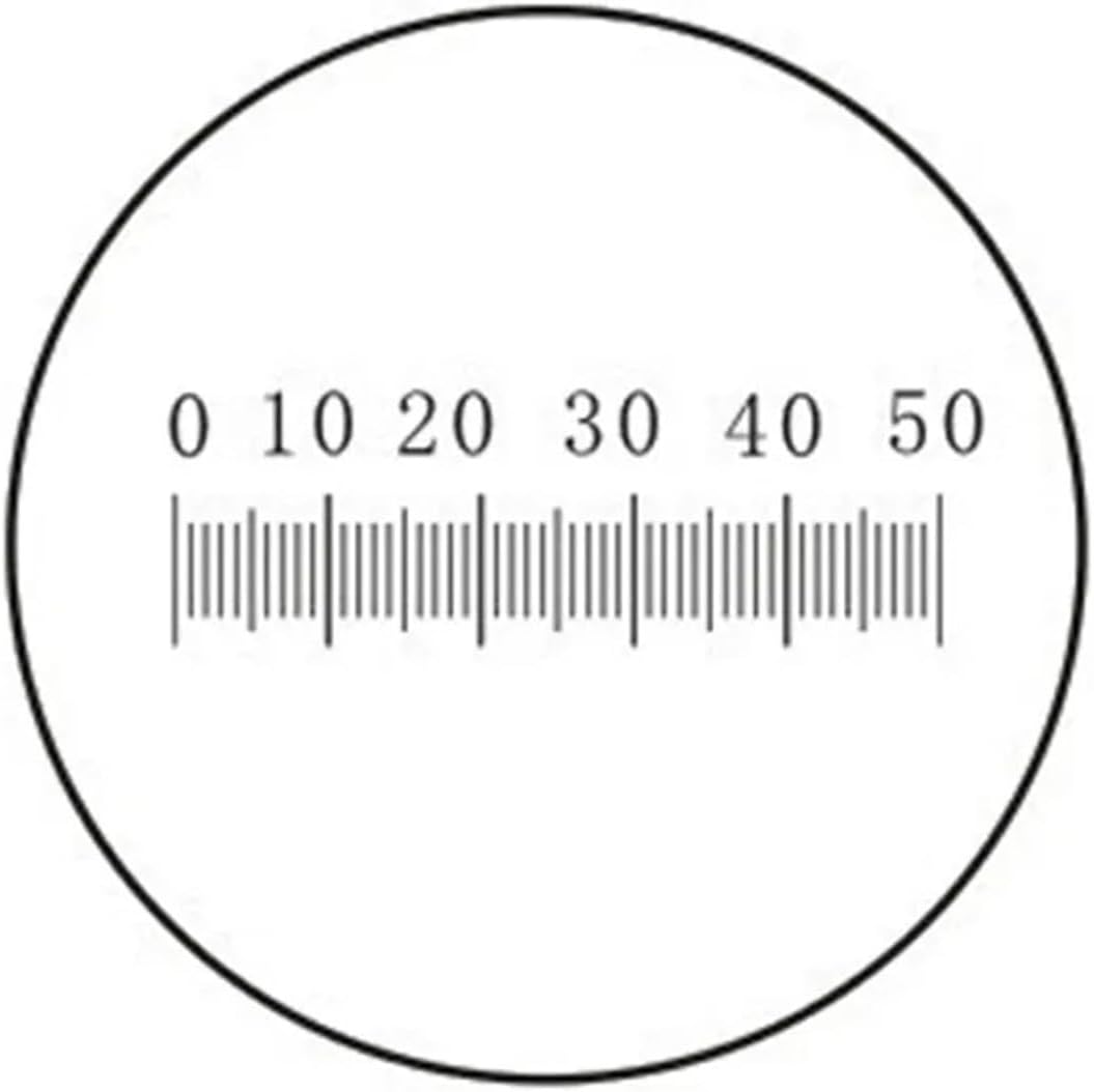 Lab Microscope Parts 0.1MM Microscope Stage Lens Micrometer Micrometer Calibration