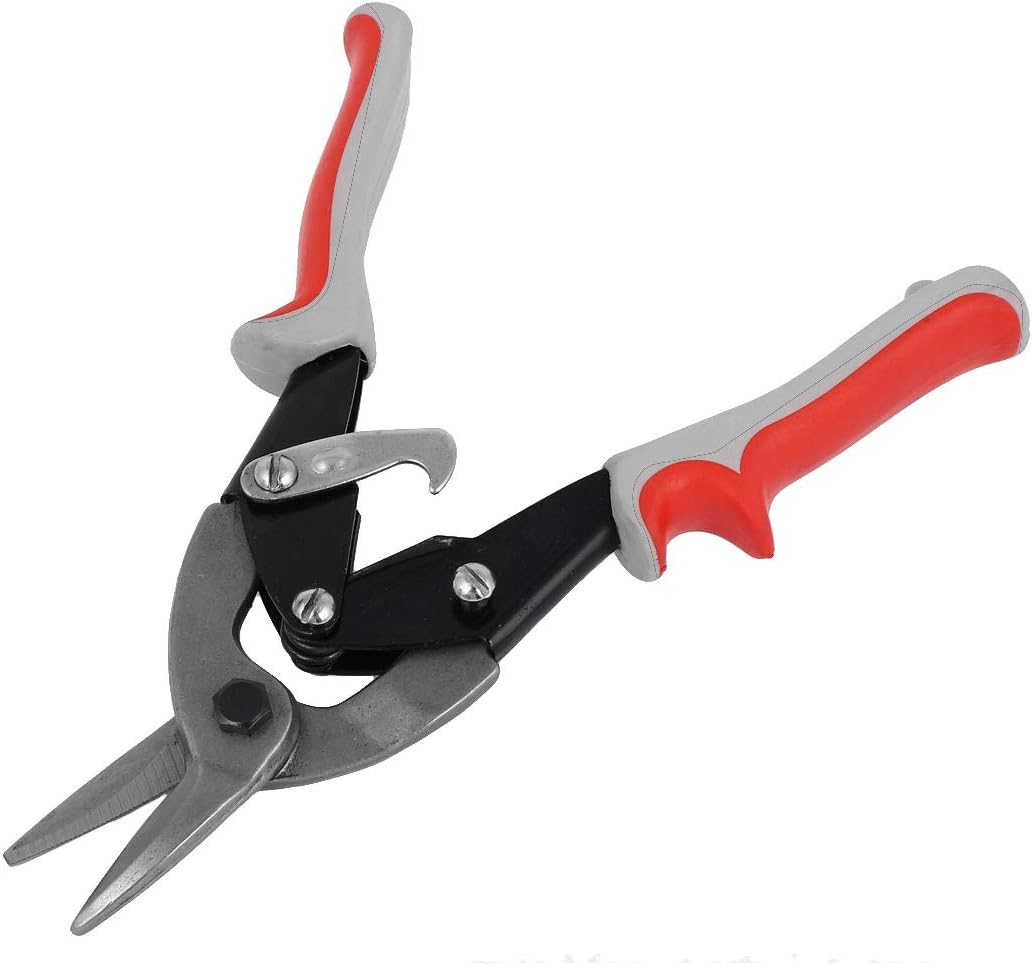Aexit HB-273082 10" Length 50CR-V Chrome Vanadium Steel Straight Cut Aviation Snip (a223e3df6c70ce1e2cf80237916fecf1)