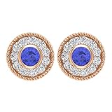 Gesamtgewicht des Edelsteins: 0,16 ct., Einstellungstyp: Lünette-Setting, Zinkeneinstellung