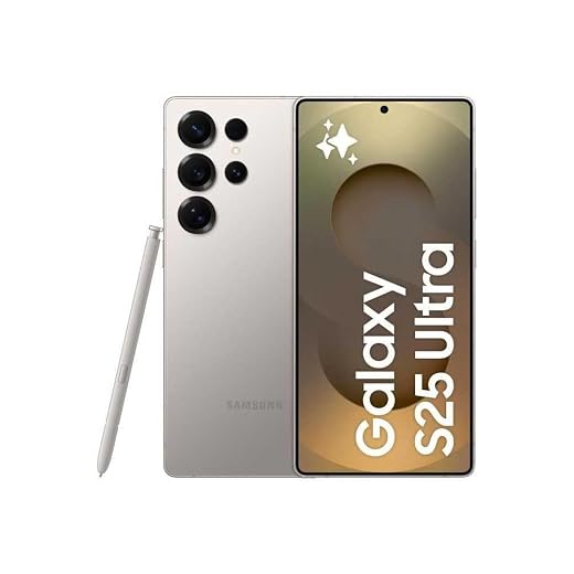 Samsung Galaxy S25 Ultra 256GB AI Mobile Phone, Galaxy AI, 12GB RAM, 200MP Camera, Dual SIM, IP68, Titanium Grey (Renewed)