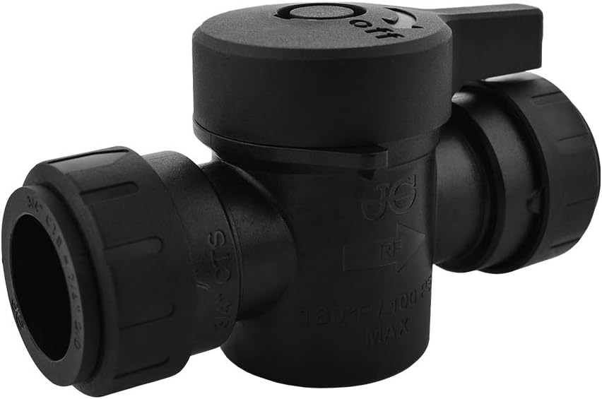 John Guest 3/4 Inch CTS ProLock Pushfit Shut Off Valve