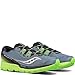Saucony Men's Zealot ISO 3 Running Shoe, Grey Black, 10.5 M US