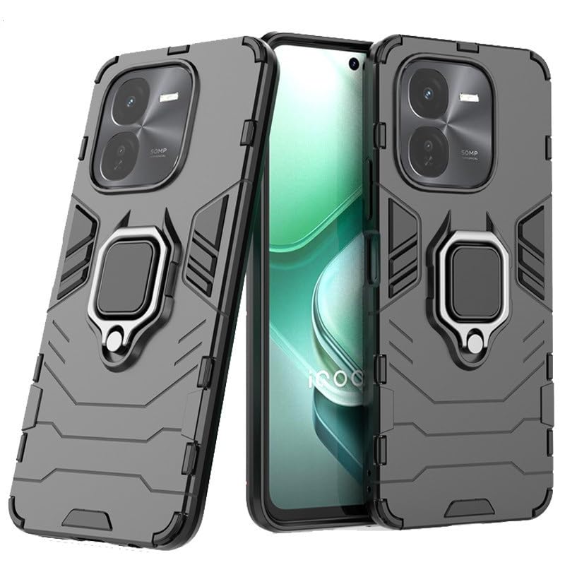 Spazy Case® iQOO Z9x 5G Back Cover | Dual Layer Armor Defender Full Body Protective + PC Hybrid Kickstand Back Case for iQOO Z9x 5G (B0CZD74MNC) Amazon Price History, Amazon Price Tracker