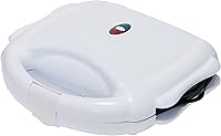 Vista 1 de Yaxa Basics Wafflera, Sandwichera y Parrilla 3 en 1 Blanca, 700W