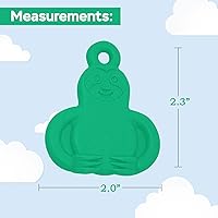 Vista 33 de TalkTools Sensory Chew Necklace - Teething and Biting Chewelry for Kids & Adults with ADHD, Autism - Anxiety Relief Chewing Pendant - Safe and Pink