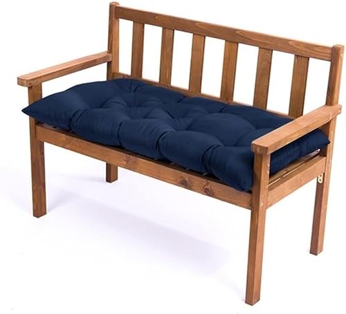 MSNCS Cojín para Banco de Jardín 130x50cm - para Bancos de Exterior, Palés, Salón y Suelo para Muebles de Jardín(#5)