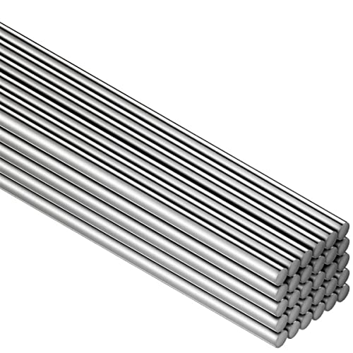 Lueao Cqinju-Tiges de brasage 10 pcs 1.2/1.6/2.4mm * 330mm 3330mm 316L tiges de Soudure en Acier Inoxydable Fil, Tiges de réparation polyvalentes (Diameter : 1.2mm)