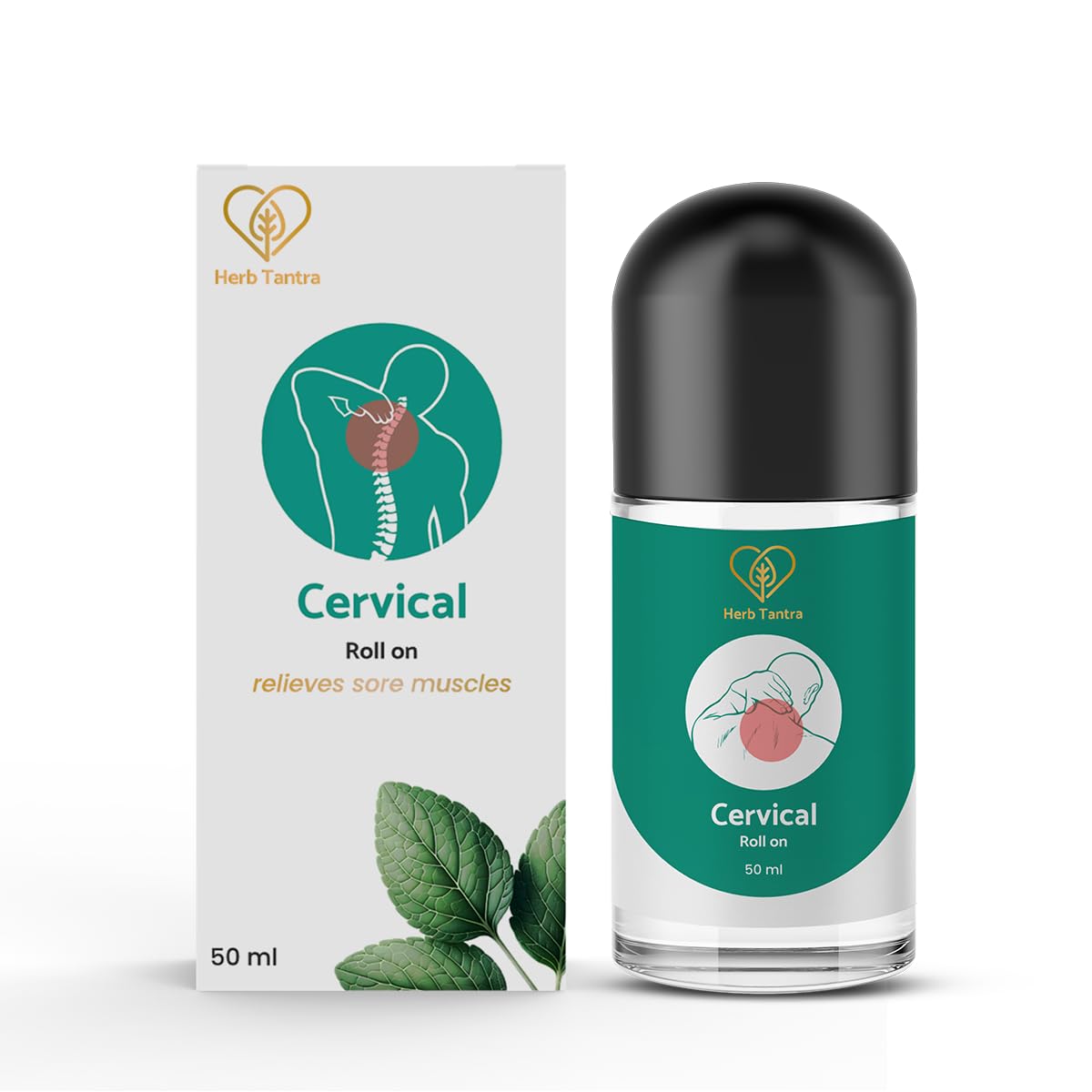 Herb Tantra Cervical Roll On For Muscle Pain & Recovery | For Tight, Overused Muscle from Gym, Sports| Very Easy To Use |100% Natural, Ayurvedic |Contains Nutmeg, Ginger Essential Oils (B0BRCLGCDR) Amazon Price History, Amazon Price Tracker