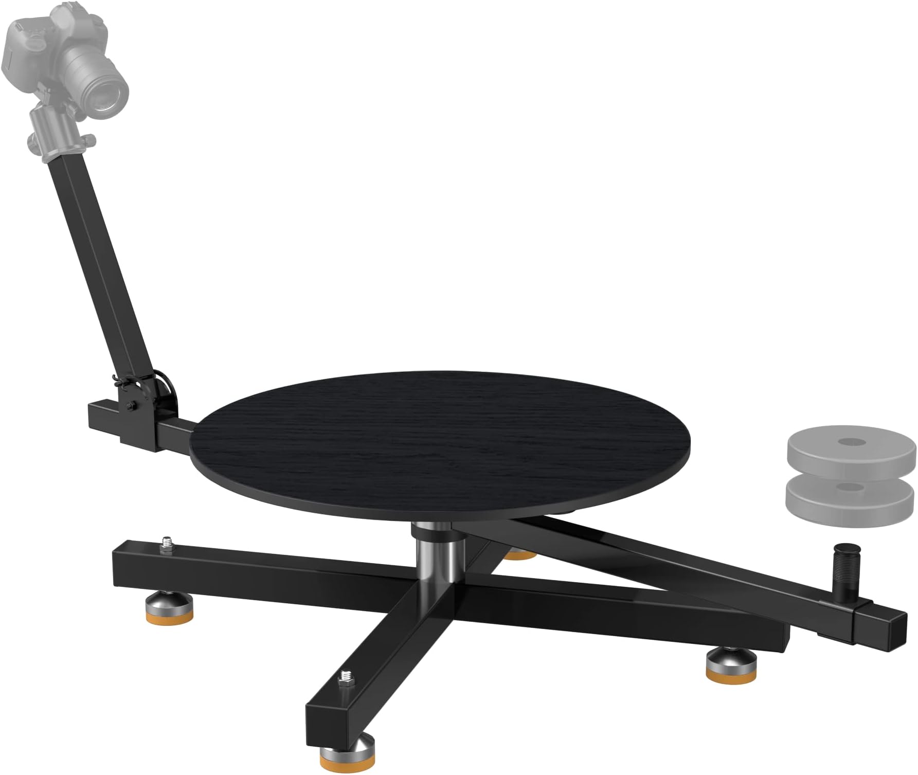 360 Degree Spinner(Standard Version) Professional Photography Turntable, Rotating Camera Slider, Spinning Photo Video Booth, Spin Platform for Product Photography, Commercial Video, Bullet-time