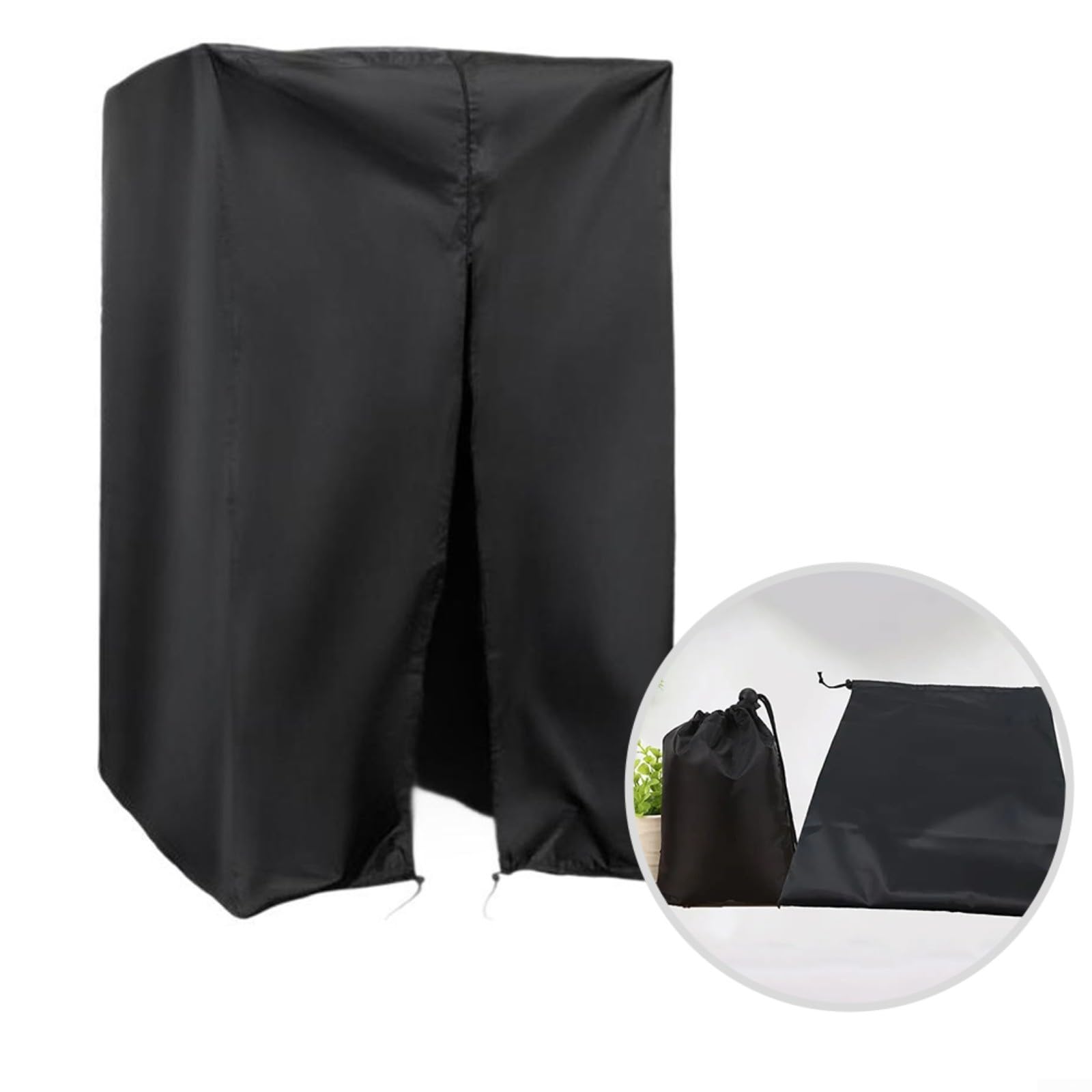 Funda protectora para estación de barra de dominadas, cubierta de estante de energía de varios tamaños, tela Oxford impermeable para equipos de fitness, estante de pesas con cordón ajustable