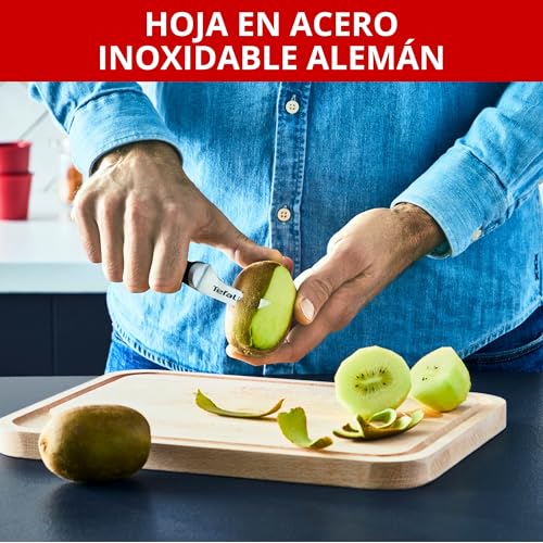 Miniatura 4 de Tefal Ice Force Pelador Curvado 7 Cm Acero Inoxidable Alemán, Tecnología Ice Force -120 C, Corte Preciso, Mango Remachado, Resistente A La Corrosión Y Lavavajillas