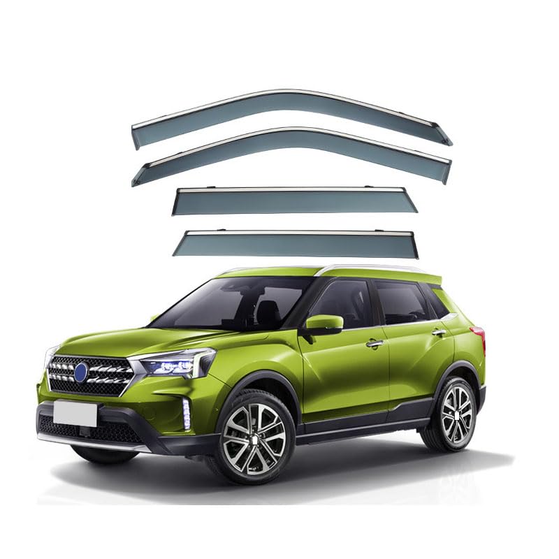 Déflecteurs de vent Venucia T60 2018+ | Protection aérodynamique 4 pièces