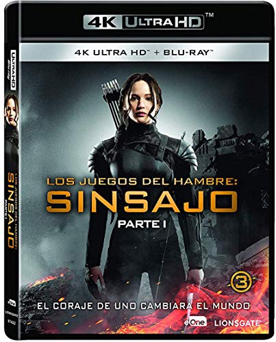Los Juegos Del Hambre: Sinsajo Parte 1 Blu-Ray + Uhd 4k [Blu-ray]