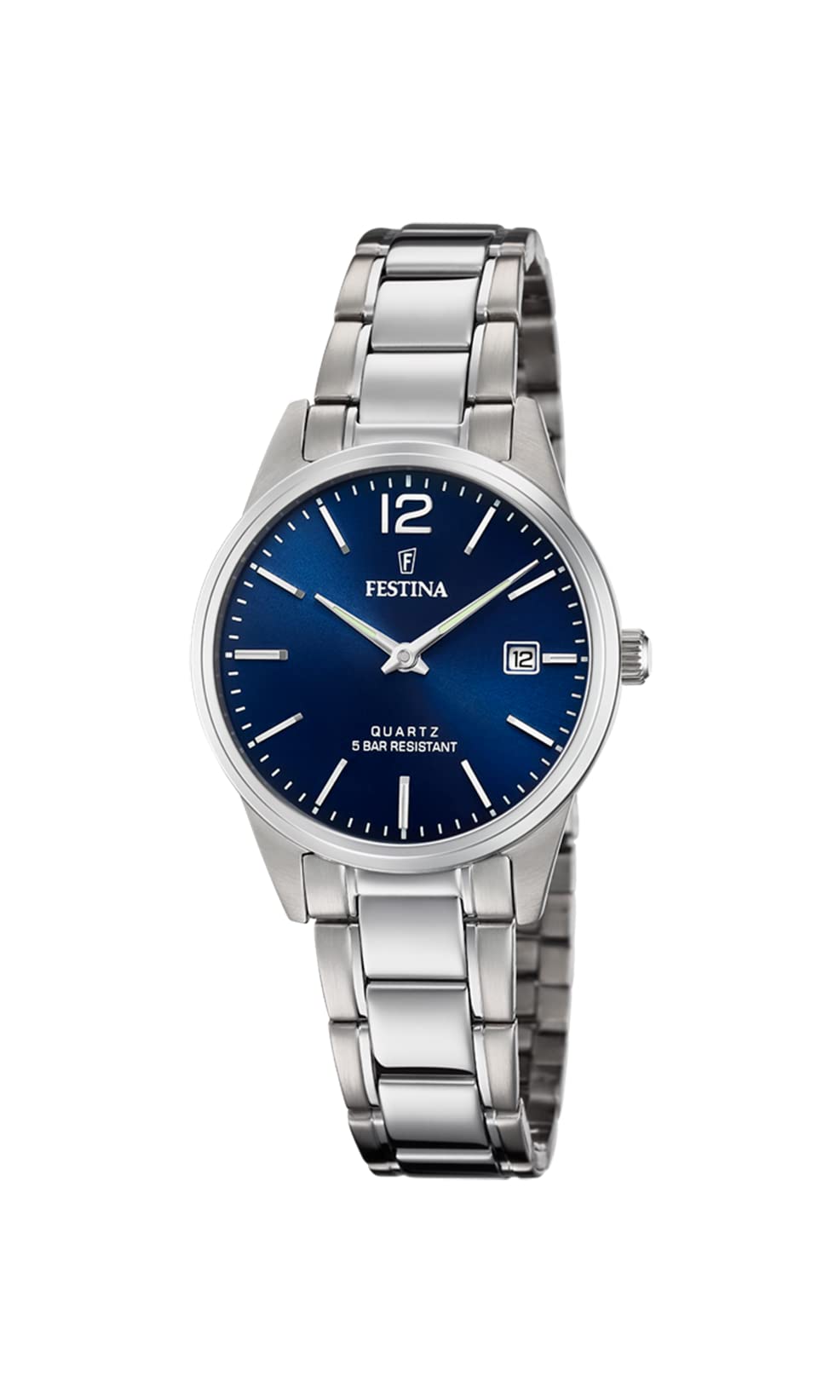 FestinaReloj Analógico para Mujer de Cuarzo con Correa en Acero Inoxidable F20509/3