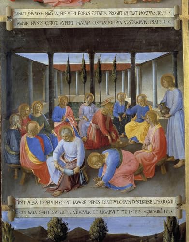 Tableaux Graffiti Art Mural SERENDIPITP, impression sur toile 60x90cm inspirée de Fra Angelico.